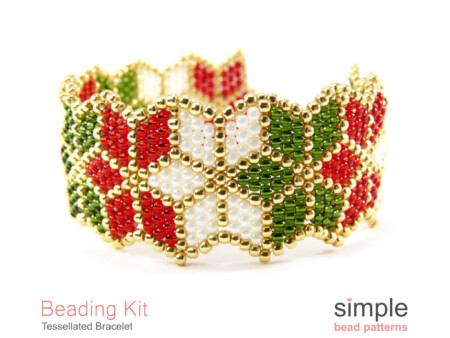 Tessellated Brick Stitch Christmas Kit