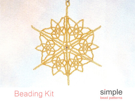 Victorian Ornament Snowflake Beading Kit