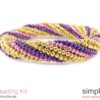 Tubular Herringbone Bead Stitch Bracelet Kit